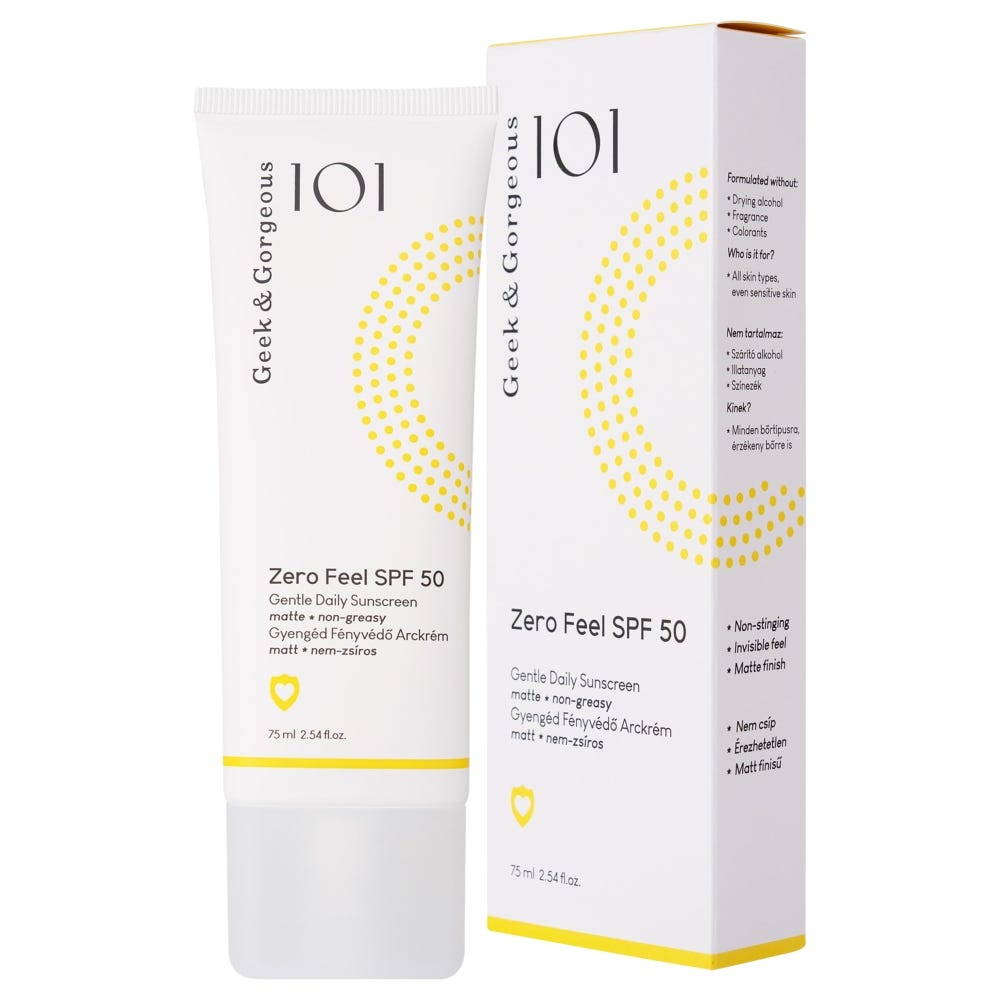 Geek & Gorgeous Zero Feel SPF 50 75 ml