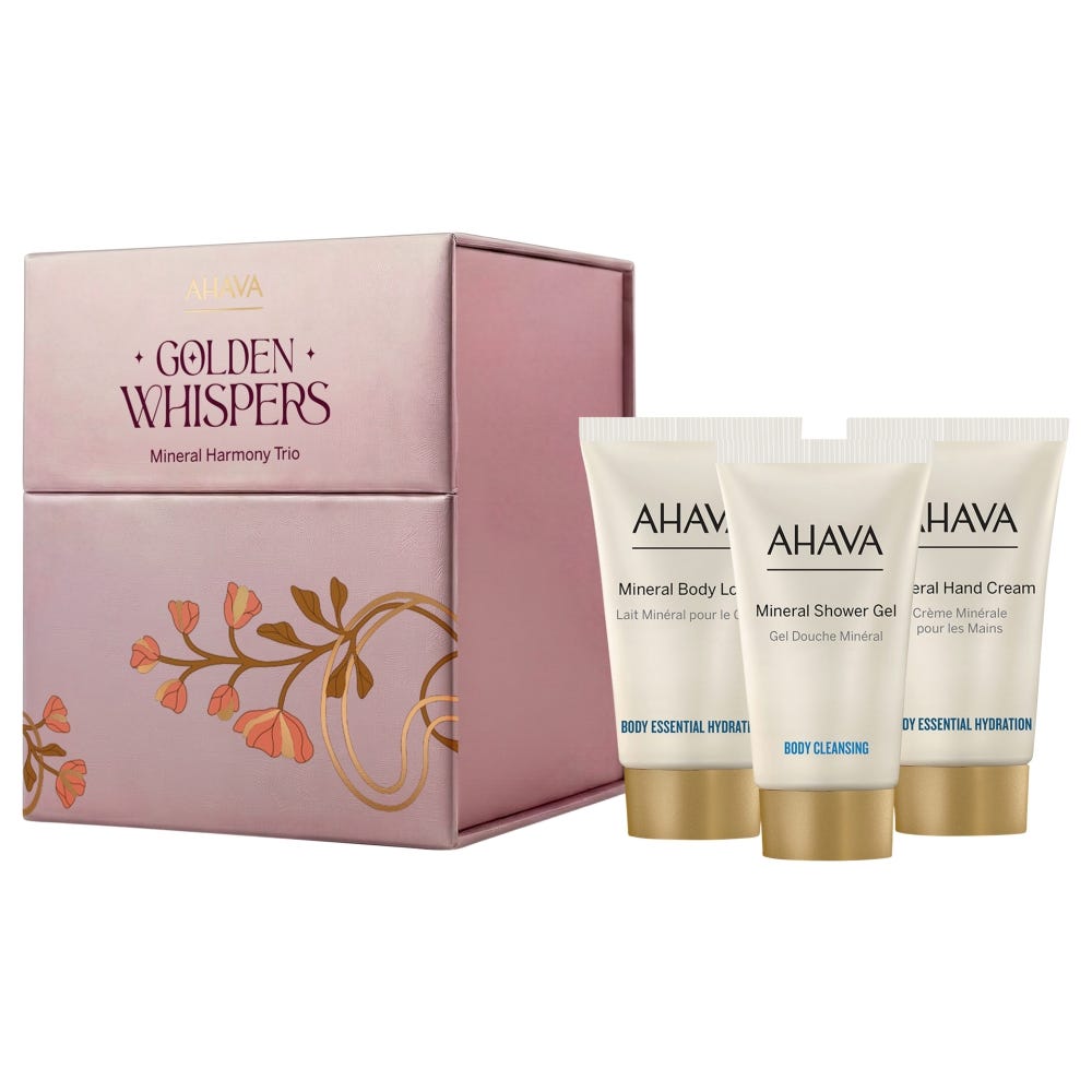 AHAVA Holiday 2026 Mineral Harmony Trio