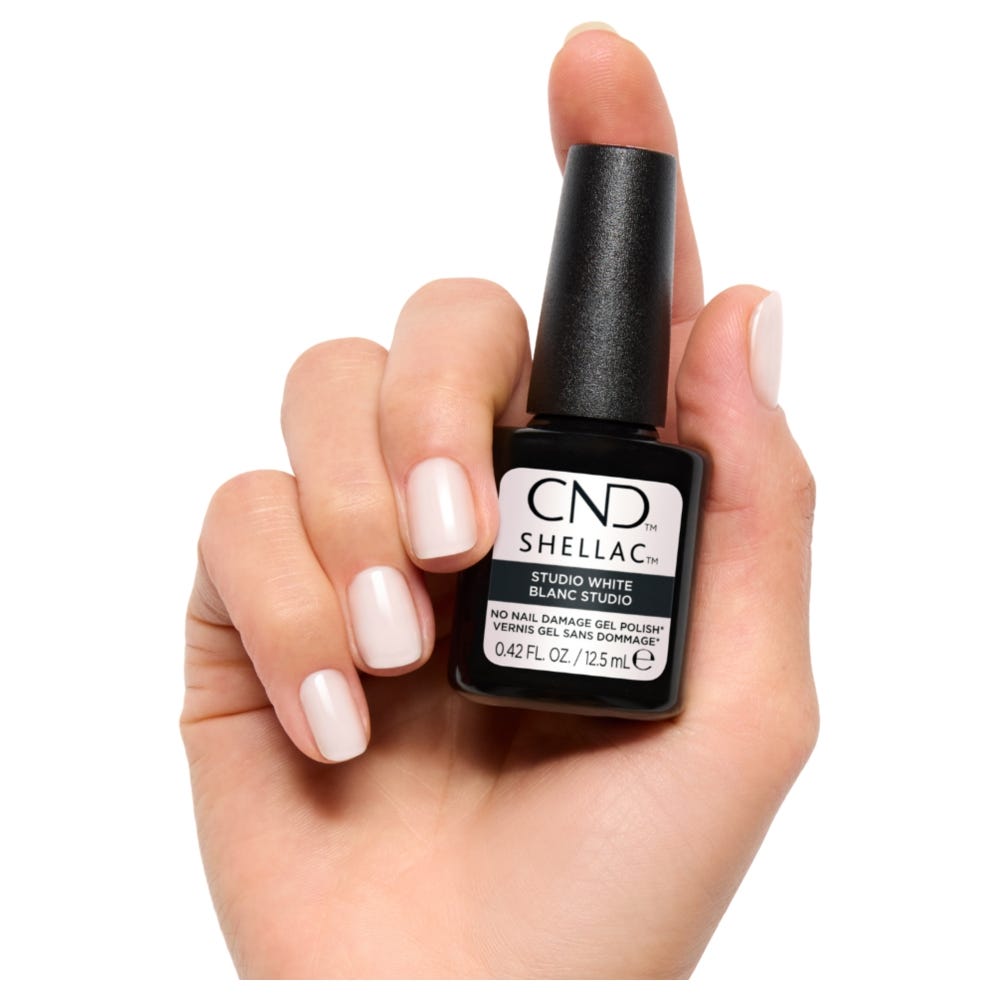 CND Shellac Studio White (Soft French) 12,5 ml