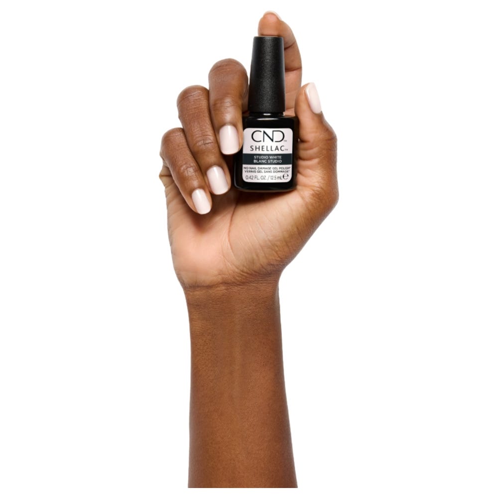 CND Shellac Studio White (Soft French) 12,5 ml