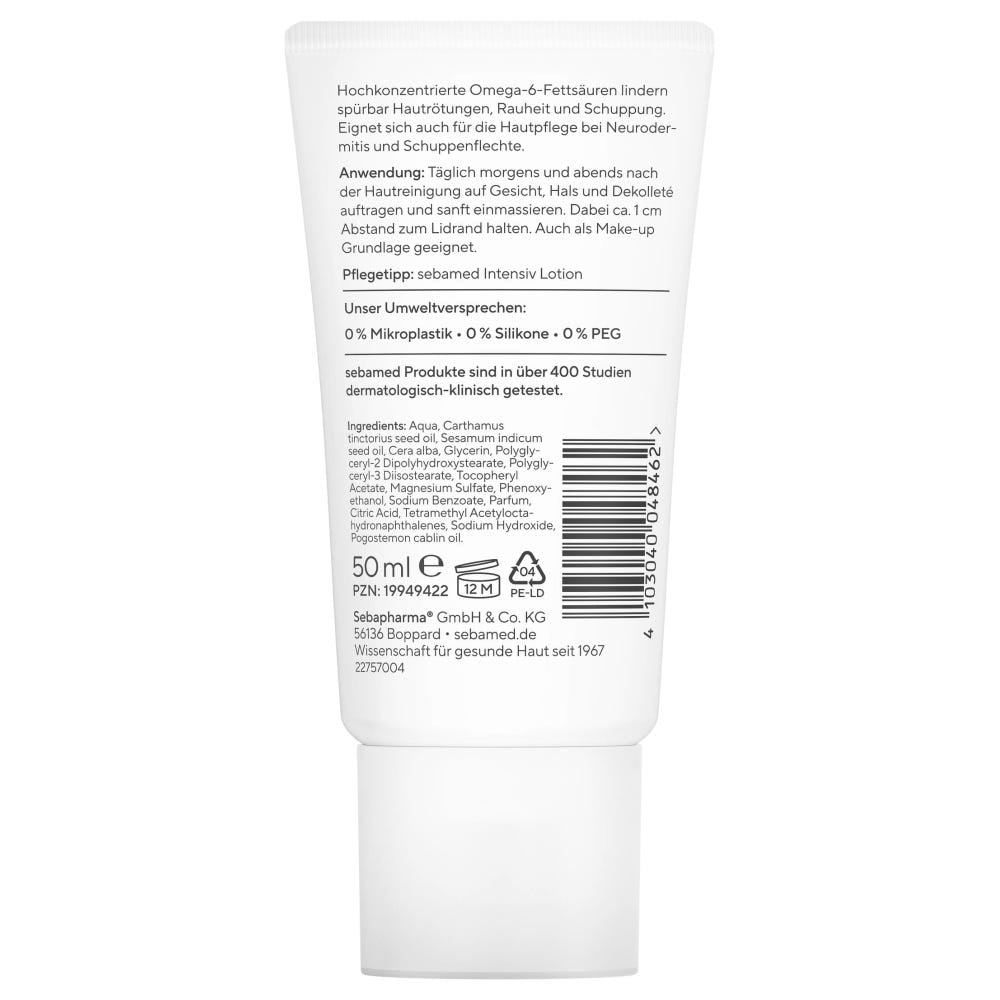 sebamed Intensiv Gesichtscreme Omega 12% 50 ml