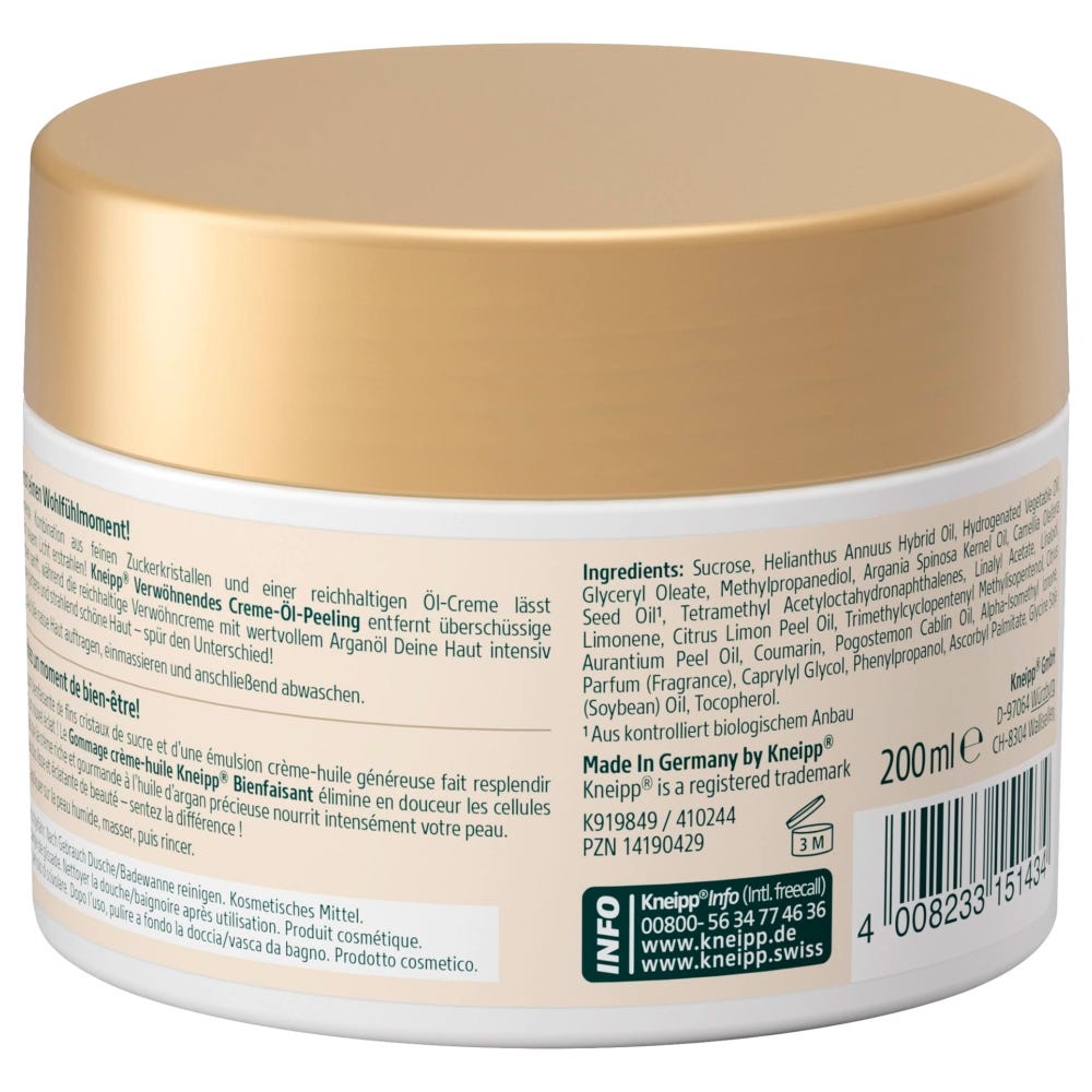 Kneipp Verwöhnendes Creme-Öl-Peeling 200 ml