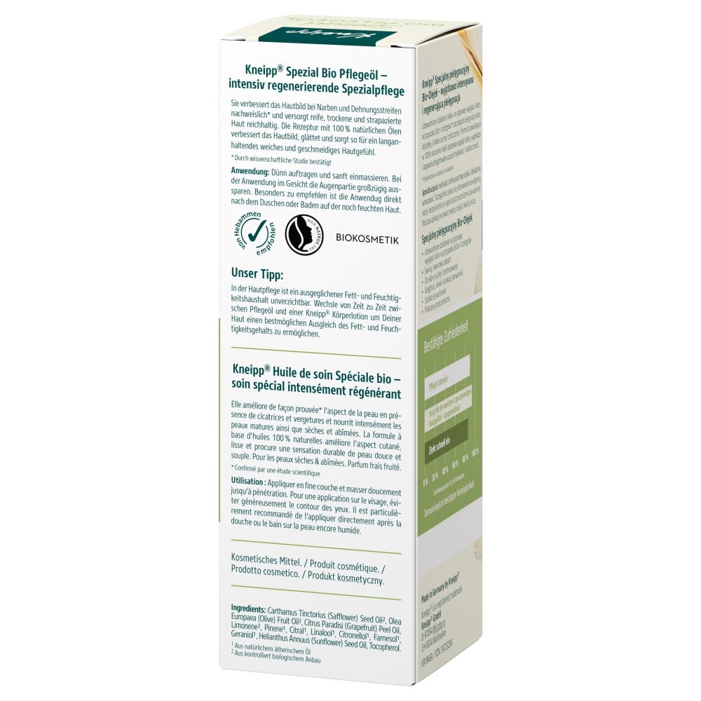 Kneipp® Spezial BIO PFLEGEÖL 100 ml