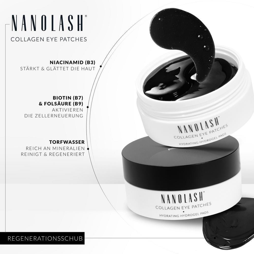 Nanolash Collagen eye patches 60 Stück
