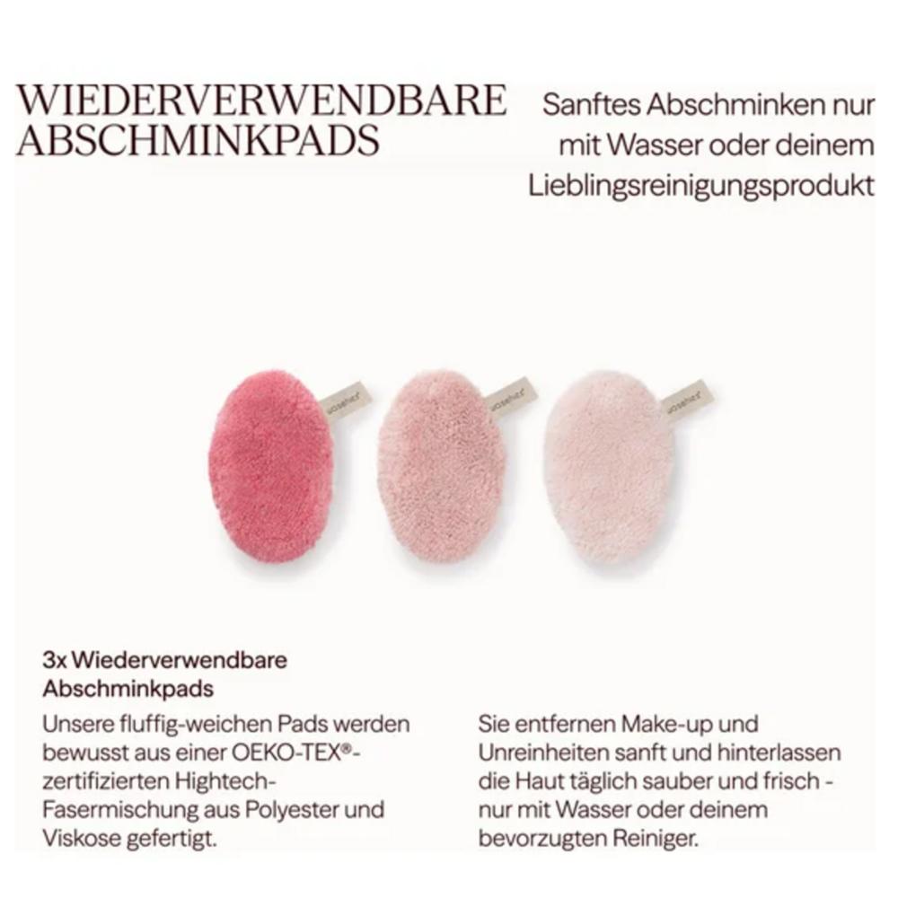 Waschies Wiederverwendbare Abschminkpads 3er Cherry Blossom