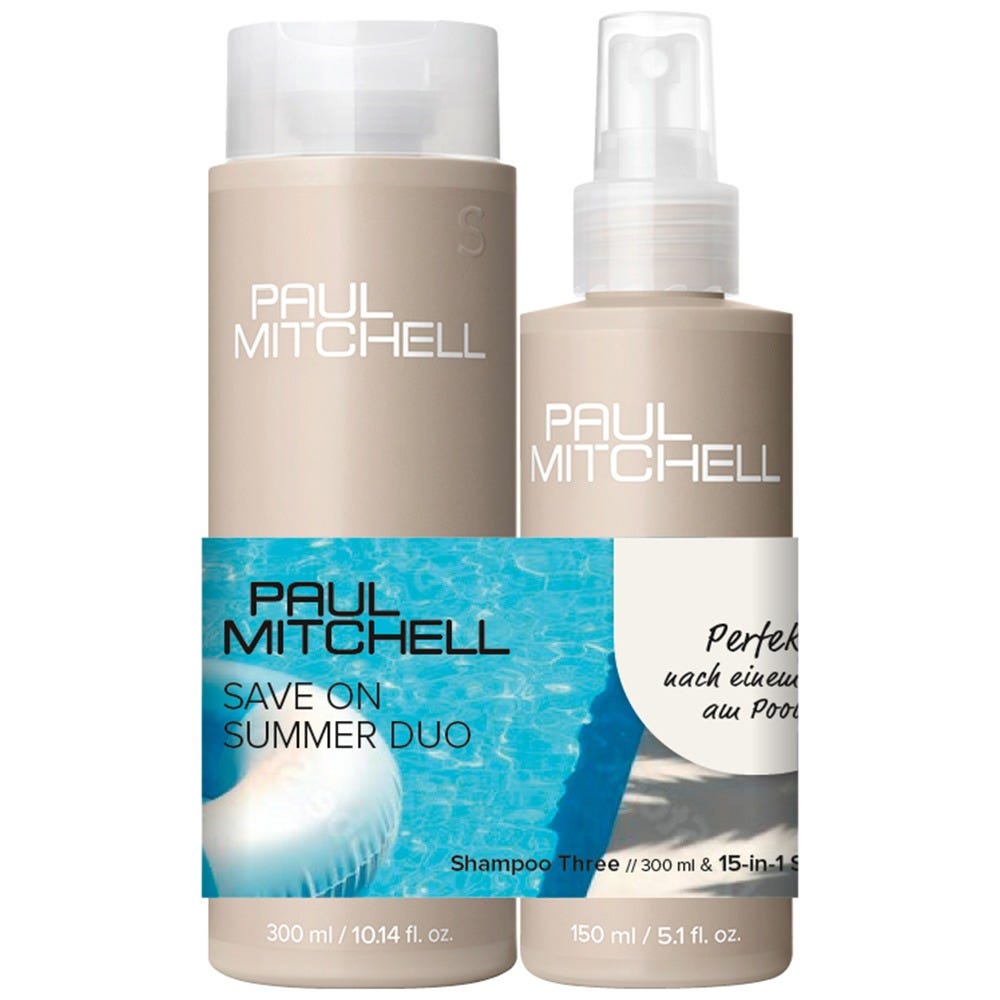 Paul Mitchell Save on Summer Three + 15-1 Duo