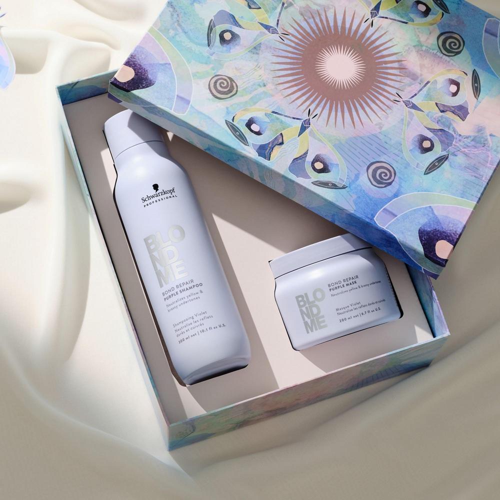Schwarzkopf BLONDME Purple Geschenkbox