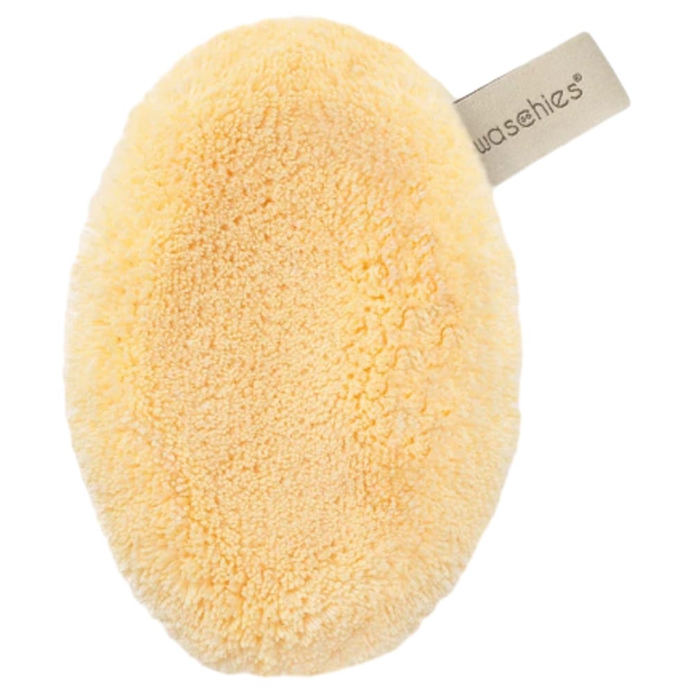Waschies ultrasaugstarke Mikrofaser-Haarturbane Pastelgelb 3er Set