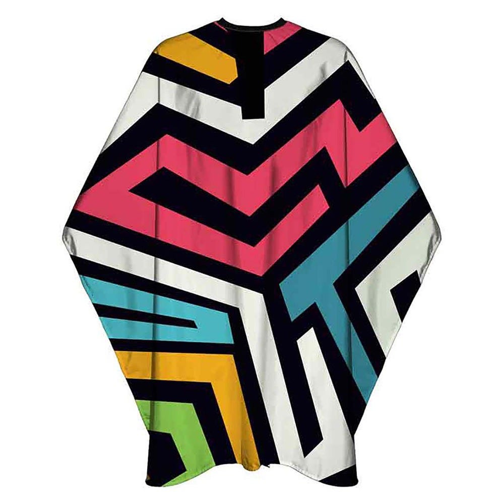 Marmara Barber Cape Funky Colors