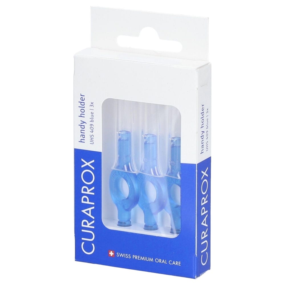 CURAPROX UHS 409 3er Pack mit Schutzkappen 3 Stück