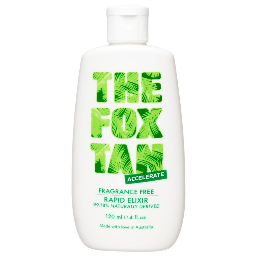 TFT Fragrance Free Rapid Tanning Elixir 120 ml