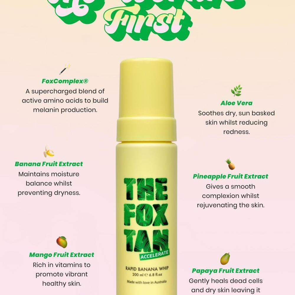 THE FOX TAN Rapid Banana Whip 200 ml