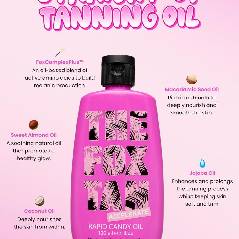 THE FOX TAN Rapid Candy Oil 120 ml