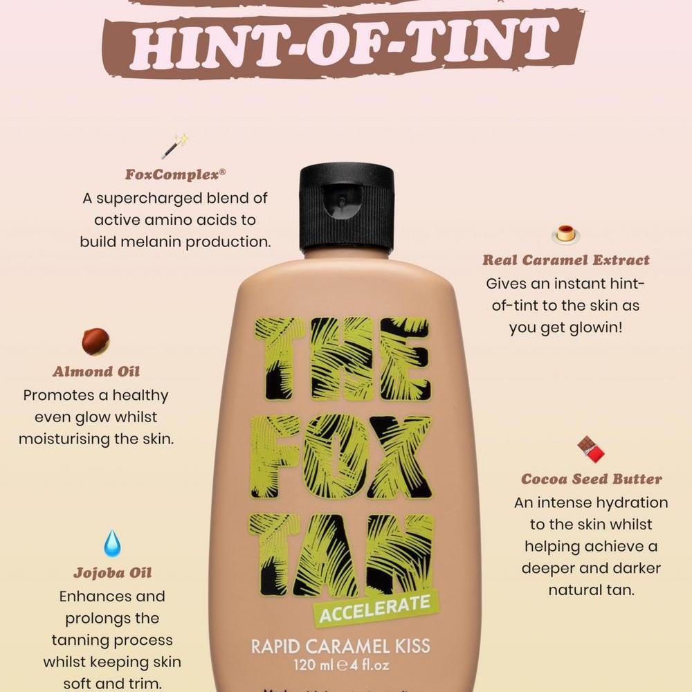 THE FOX TAN Rapid Caramel Kiss 120 ml