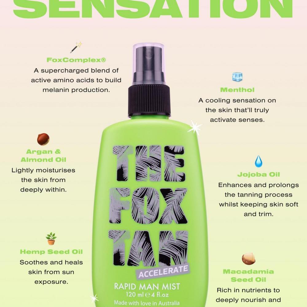 THE FOX TAN Rapid Man Mist 120 ml