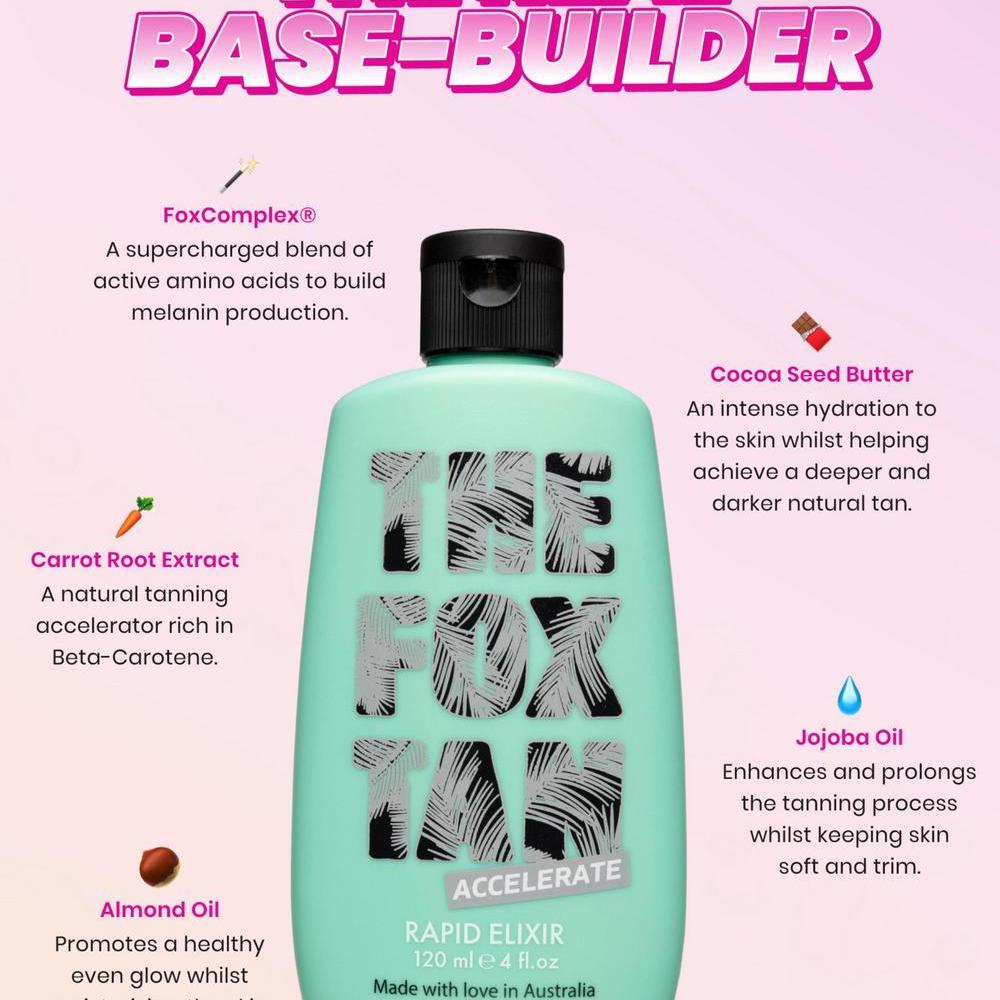 THE FOX TAN Rapid Tanning Elixir 120 ml