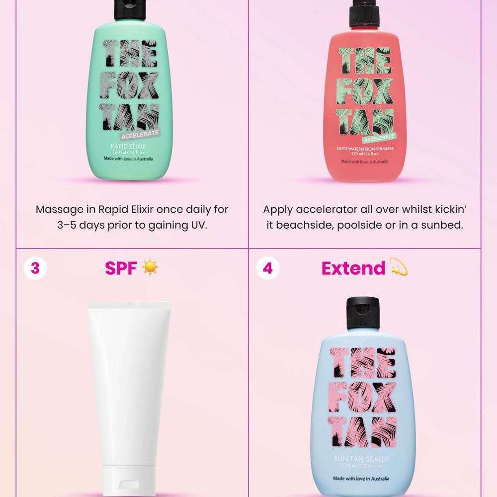 THE FOX TAN Rapid Watermelon Shimmer 120 ml