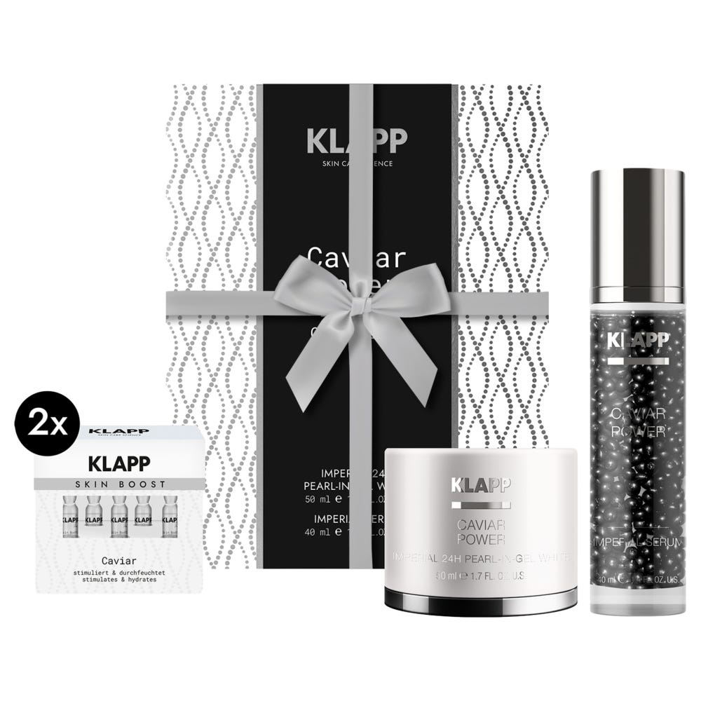 Klapp Caviar Power Imperial Coellection & 2x Skin Boost Caviar Set