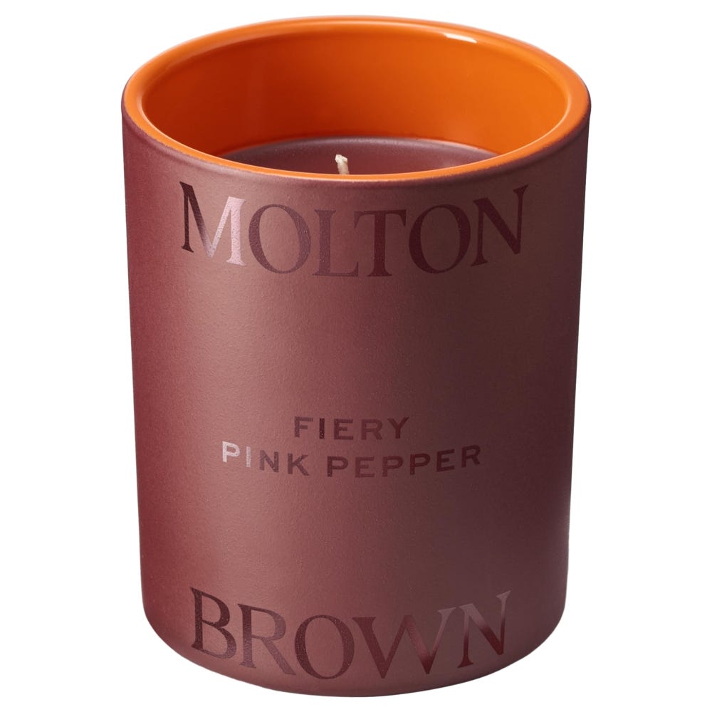 Molton Brown Fiery Pink Pepper Duftkerze Limited Edition Design 1 Stück