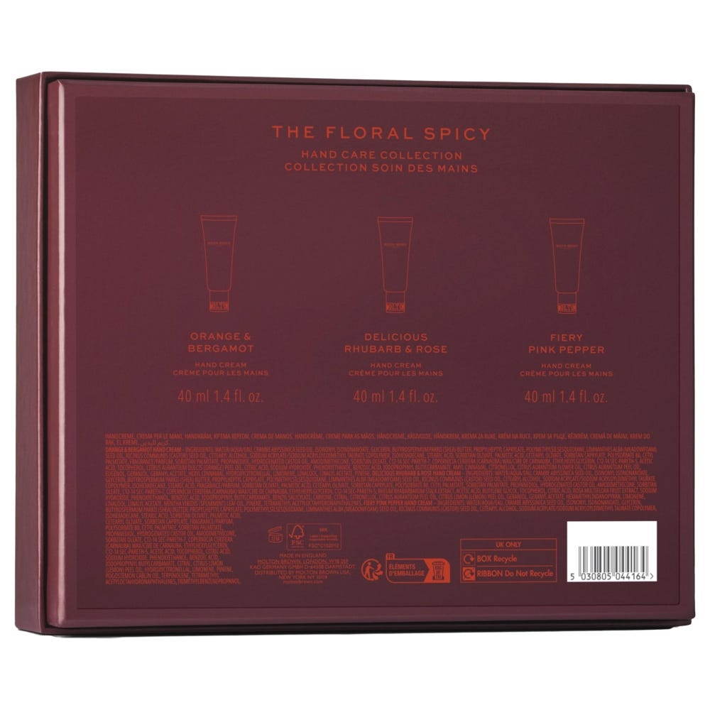 Molton Brown Die Floral Spicy Handpflegekollektion 120 ml