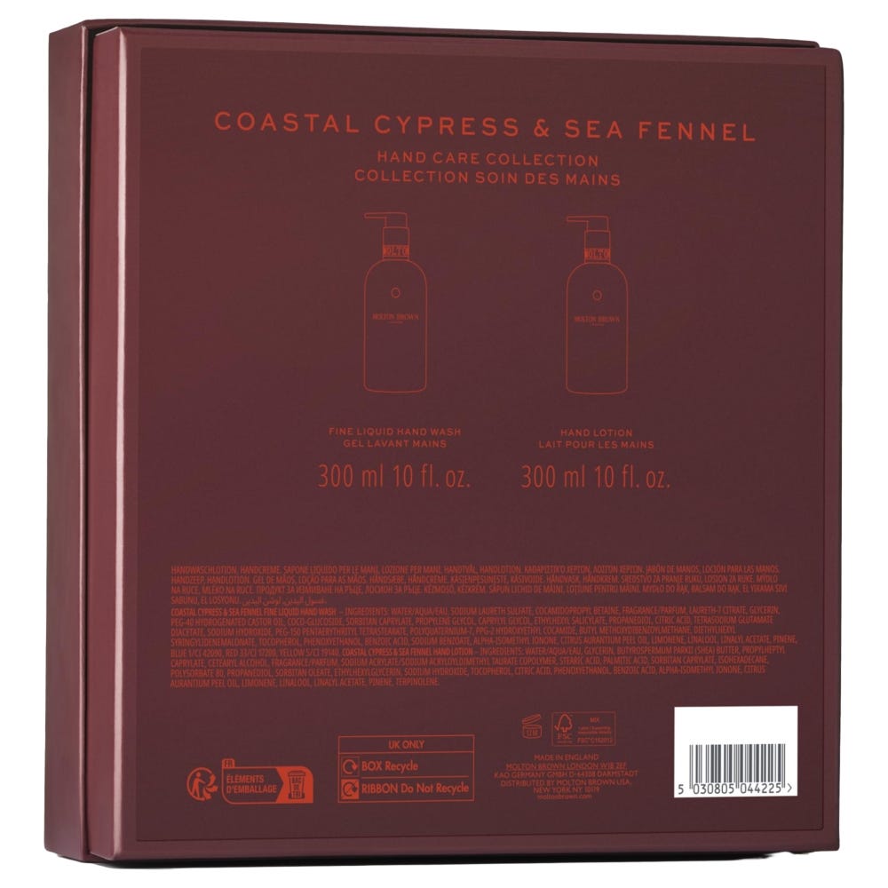 Molot Brown Coastal Cypress & Sea Fennel Handpflegekollektion 600 ml