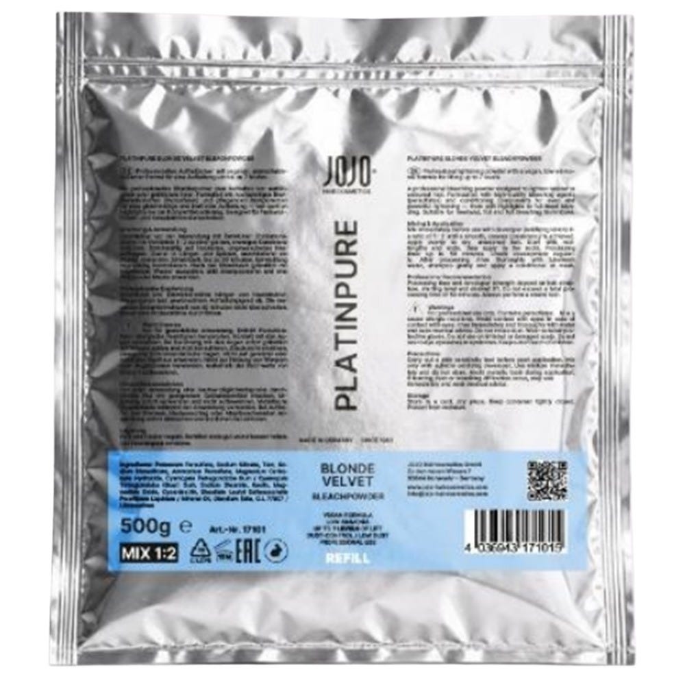 JOJO Platinpure Blonde Velvet Refill Bag Blondierpulver 500 g