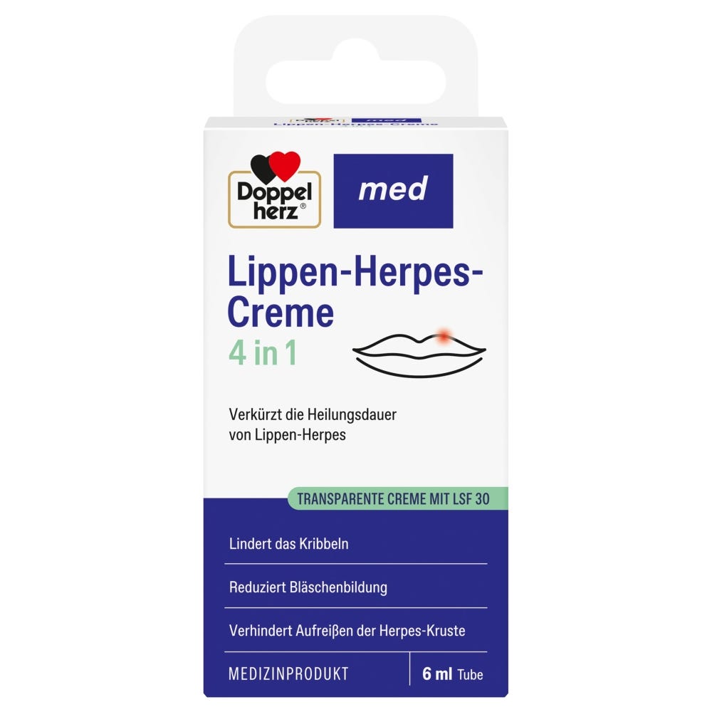 Doppelherz Lippen-Herpes-Creme 6 ml