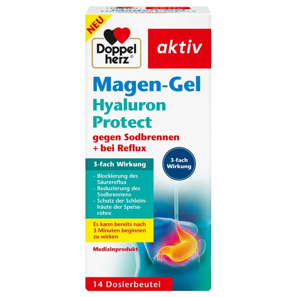 Doppelherz Magen-Gel Hyaluron Protect 14 Beutel