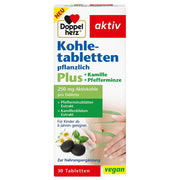 Doppelherz Kohletabletten + Kamille + Minze Tabletten 30 Stück