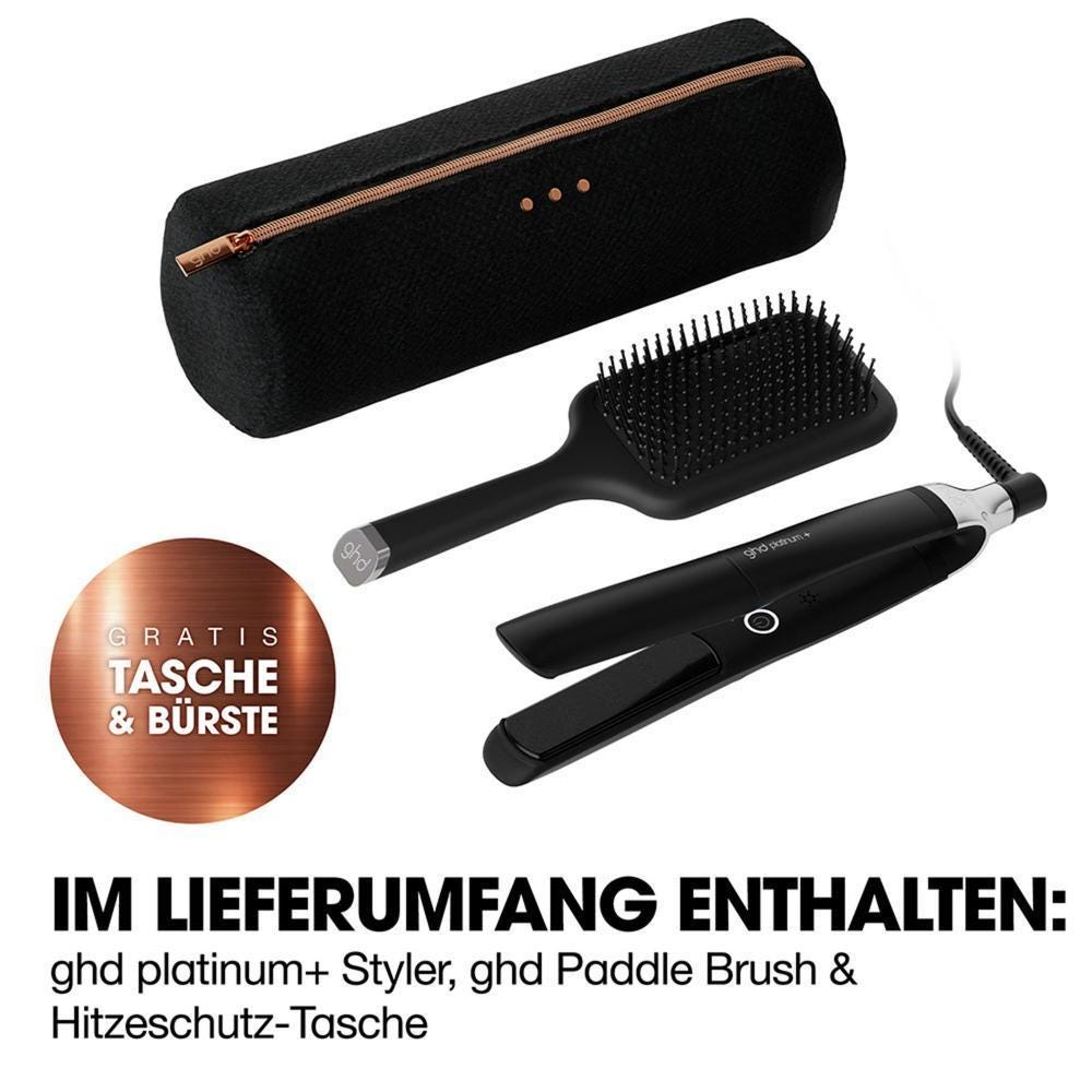 ghd platinum+ Geschenkset schwarz