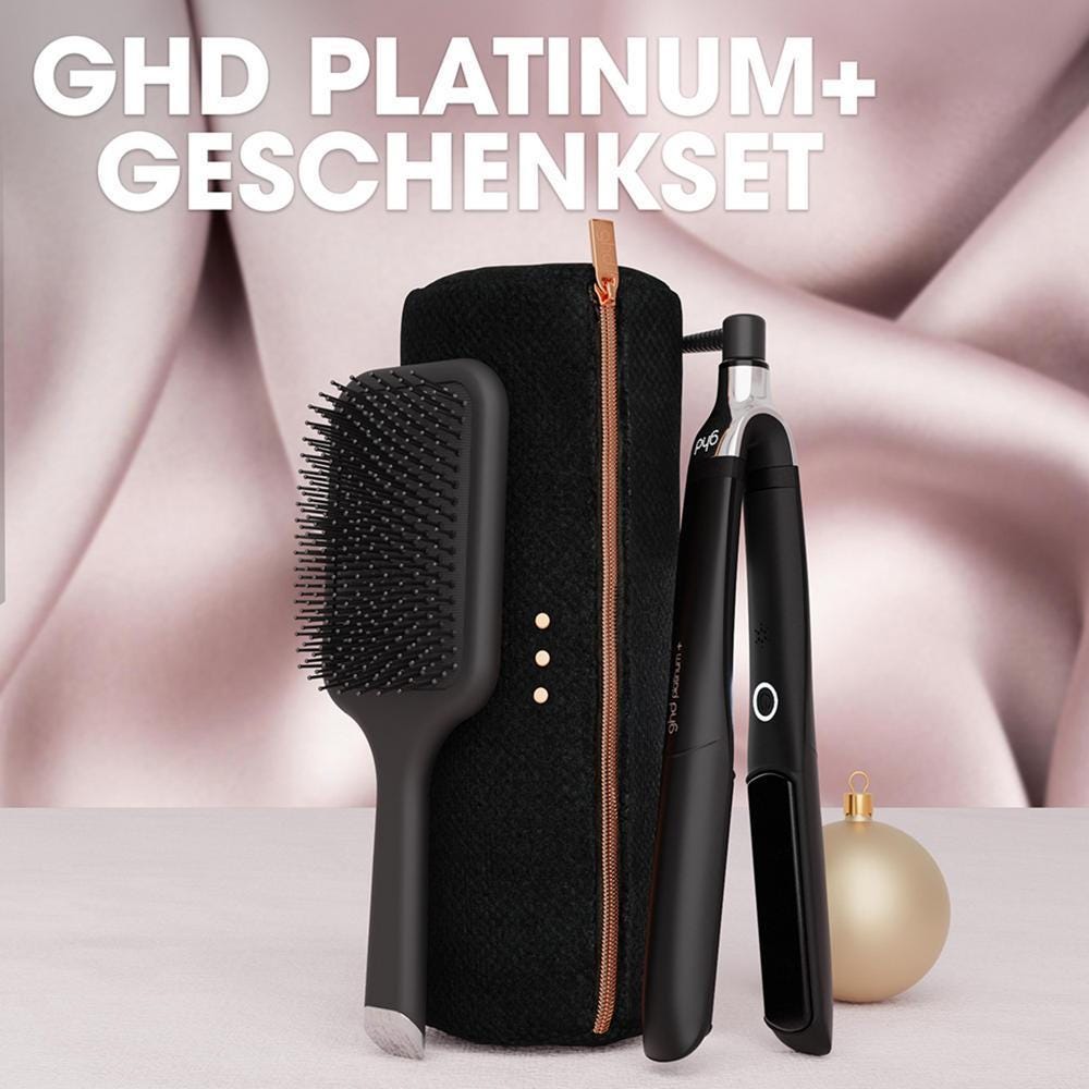 ghd platinum+ Geschenkset schwarz