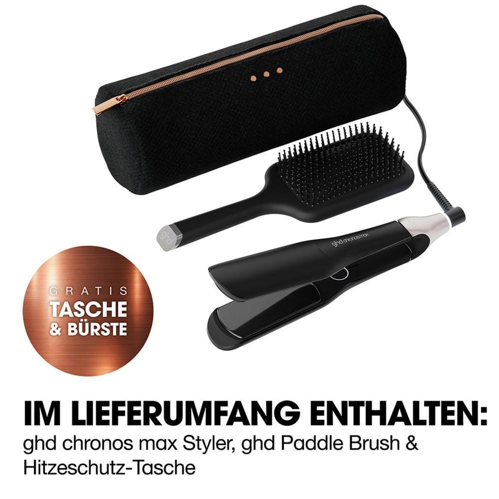 ghd chronos max Geschenkset schwarz