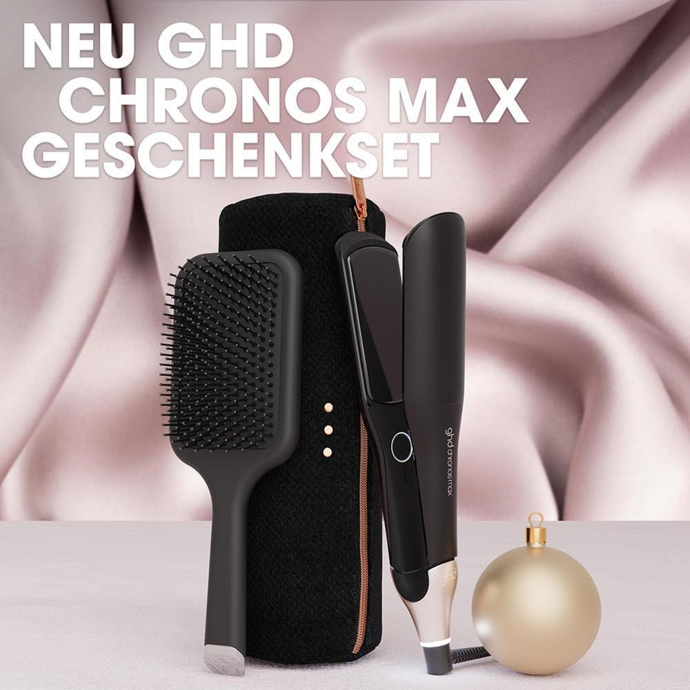 ghd chronos max Geschenkset schwarz