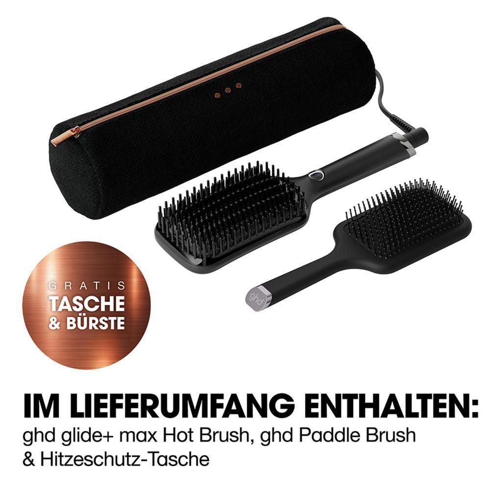 ghd glide+ max Geschenkset schwarz