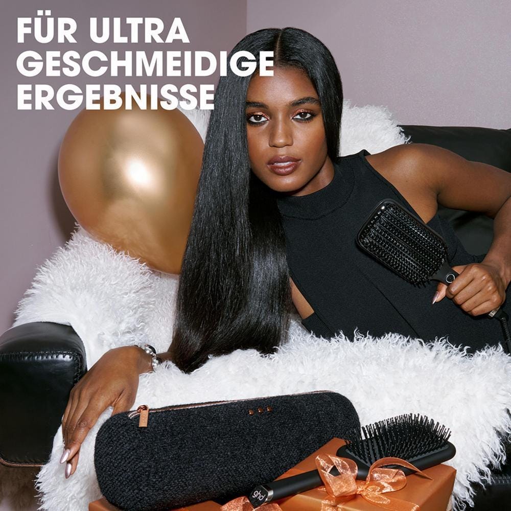 ghd glide+ max Geschenkset schwarz