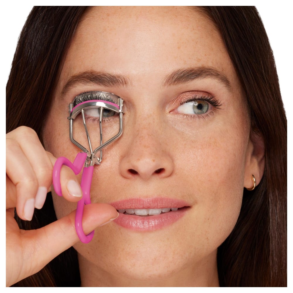 TWEEZERMAN Great Grip Lash Curler - Neon Pink