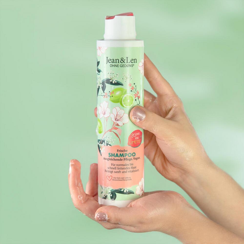 Jean & Len Frische Shampoo Grüner Tee & Lime 300 ml
