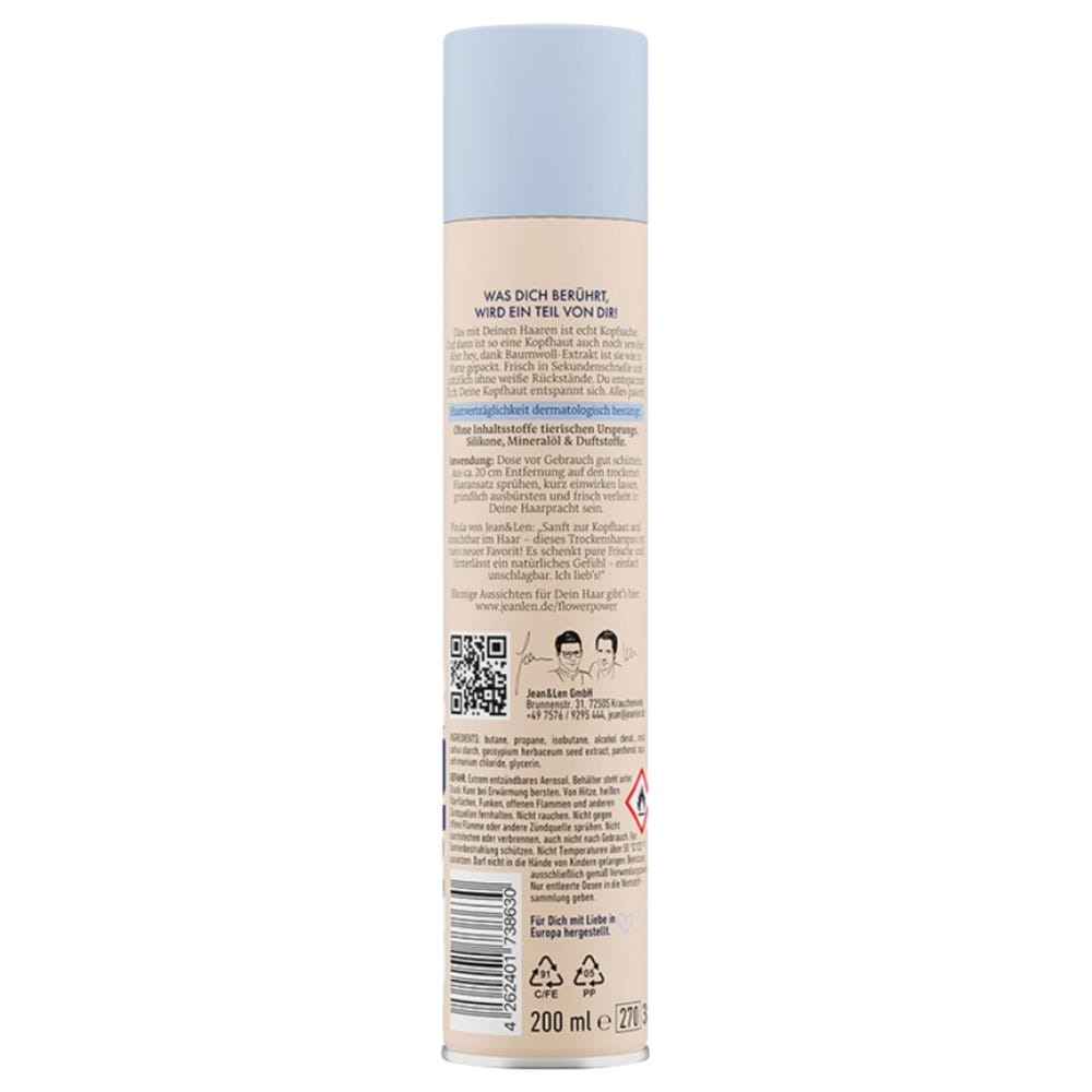 Jean & Len Trockenshampoo My Sensitive Secret 200 ml