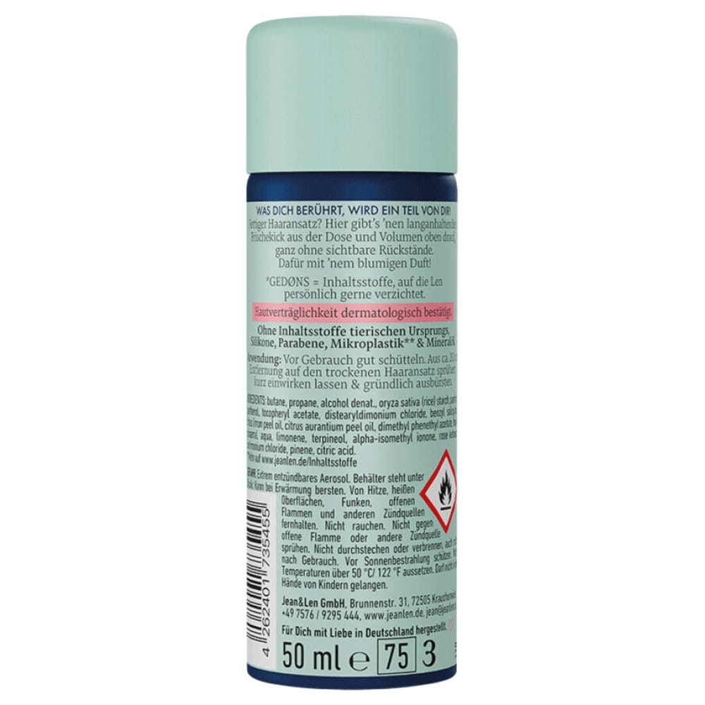 Jean & Len Dry Shampoo Frische & Volume Travel Size 50 ml