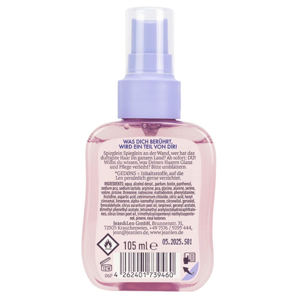 Jean & Len Haarparfum You Blossom My Heart 105 ml