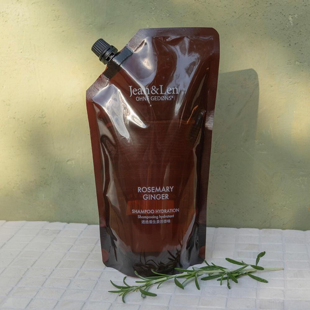 Jean & Len Shampoo Rosemary & Ginger Refill  600 ml