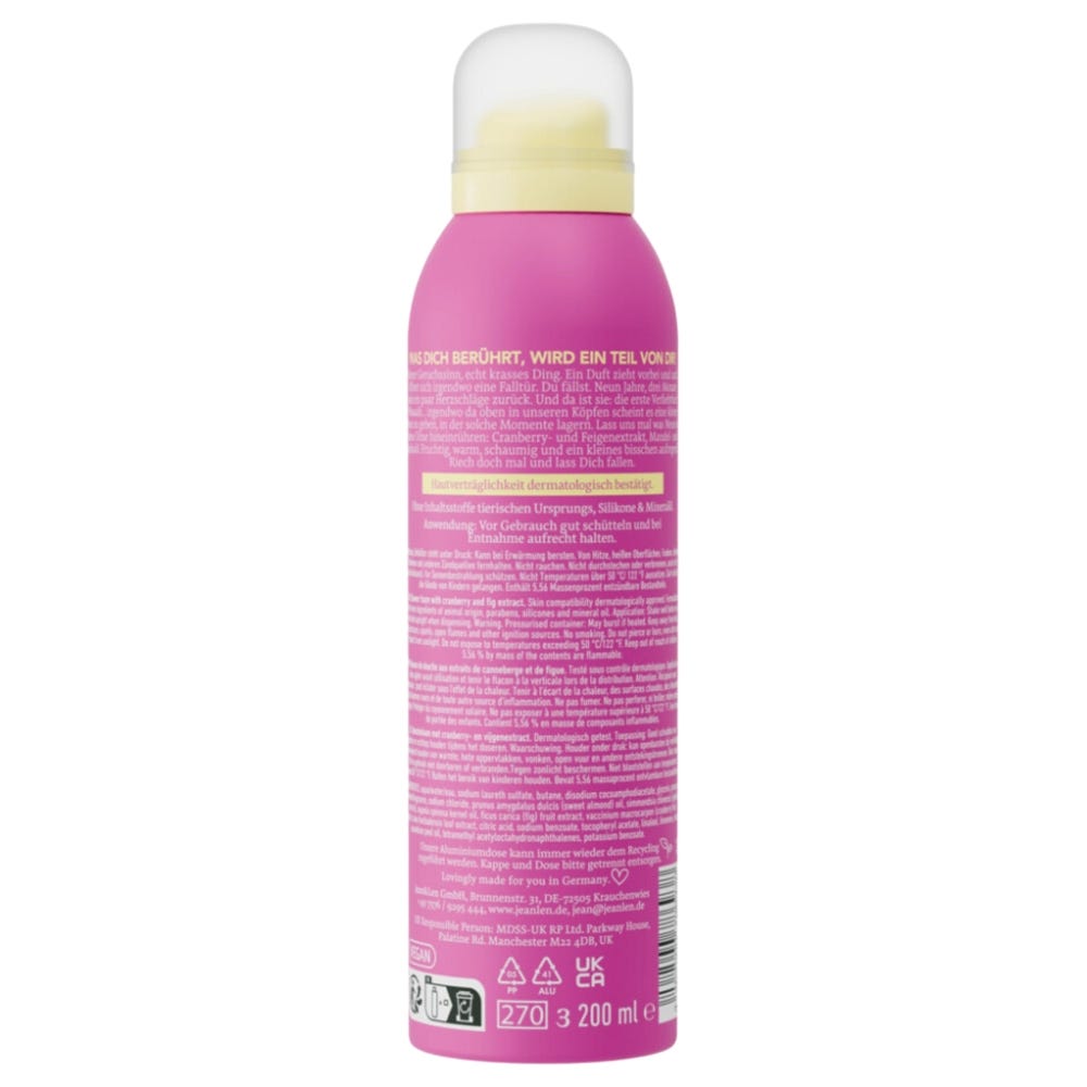 Jean & Len Shower Foam First Crush 200 ml