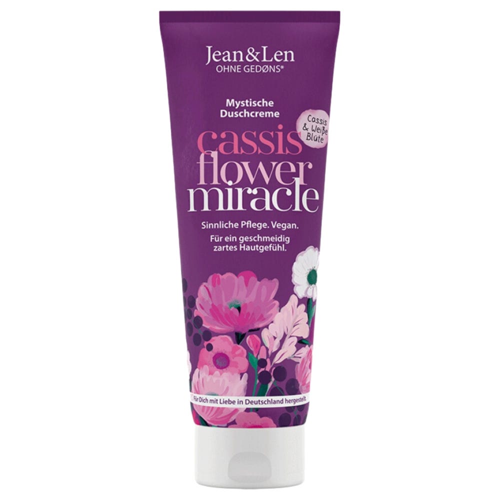 Jean & Len Duschcreme Cassis & Weiße Blüte 250 ml