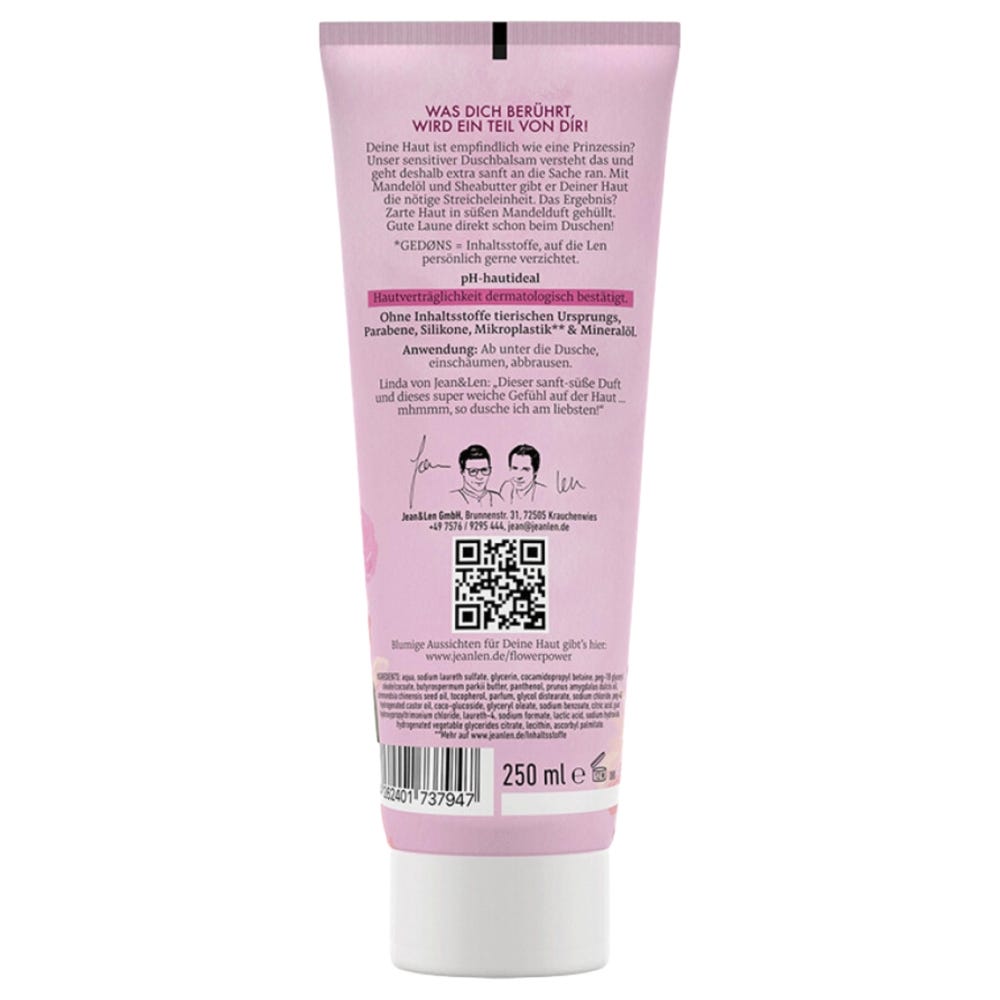 Jean & Len Duschbalsam Mandelöl & Sheabutter 250 ml