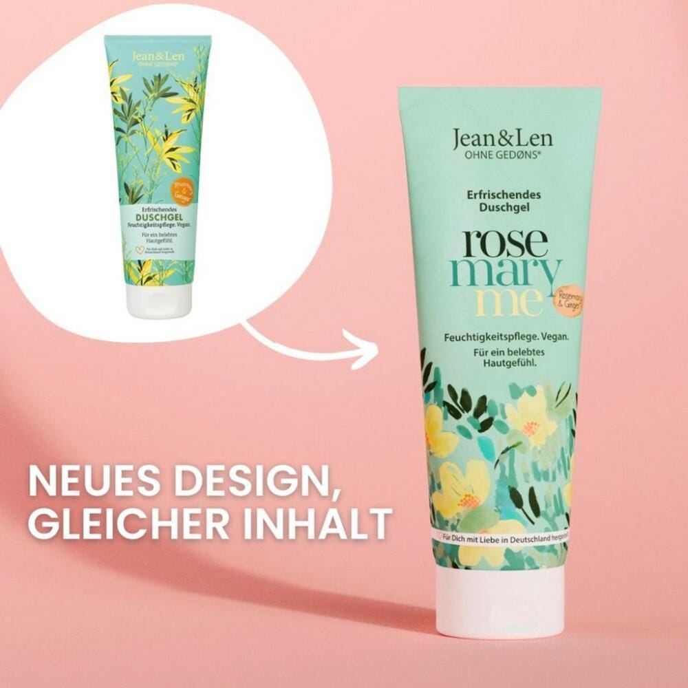 Jean & Len Duschgel Rosemary Ginger 250 ml