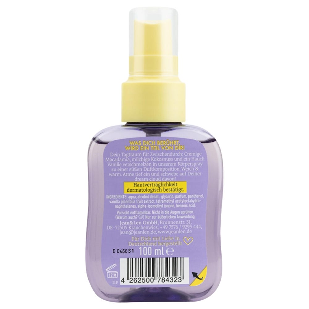 Jean & Len Body Mist Dream Cloud 100 ml