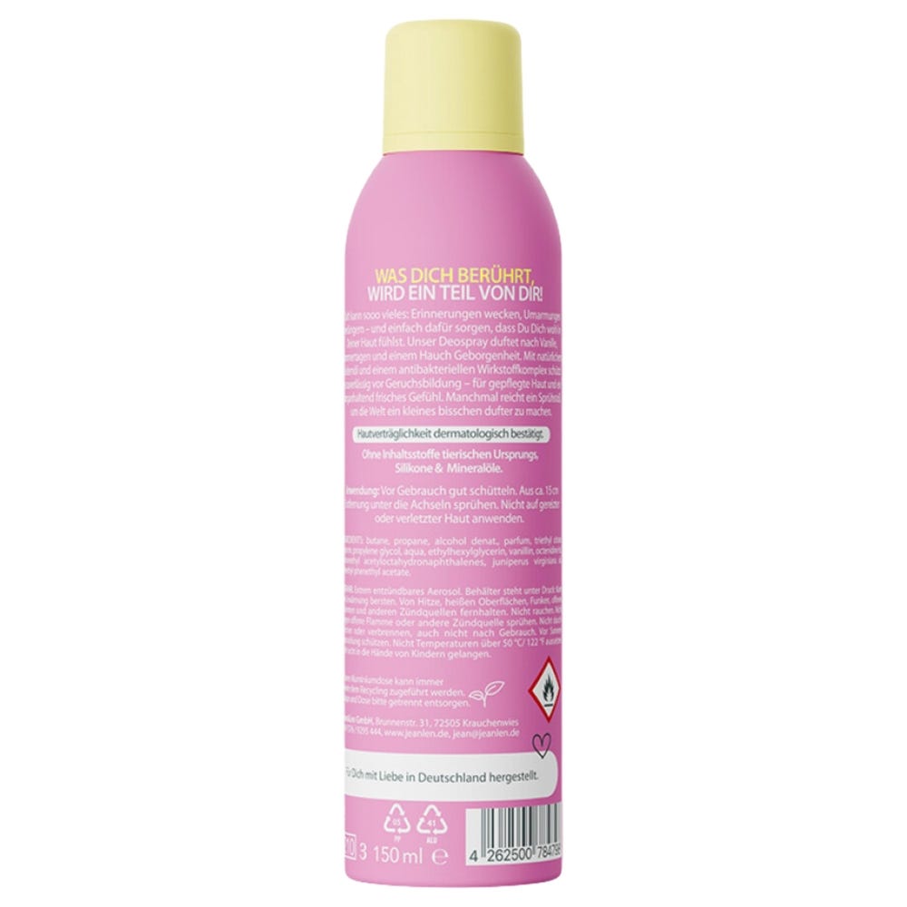 Jean & Len Deospray Vanilla Comfort 150 ml
