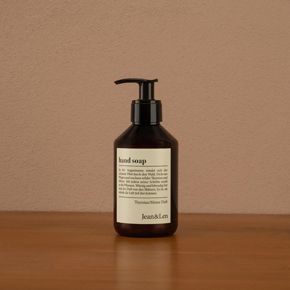Jean & Len Hand Soap Thymian/Minze 250 ml