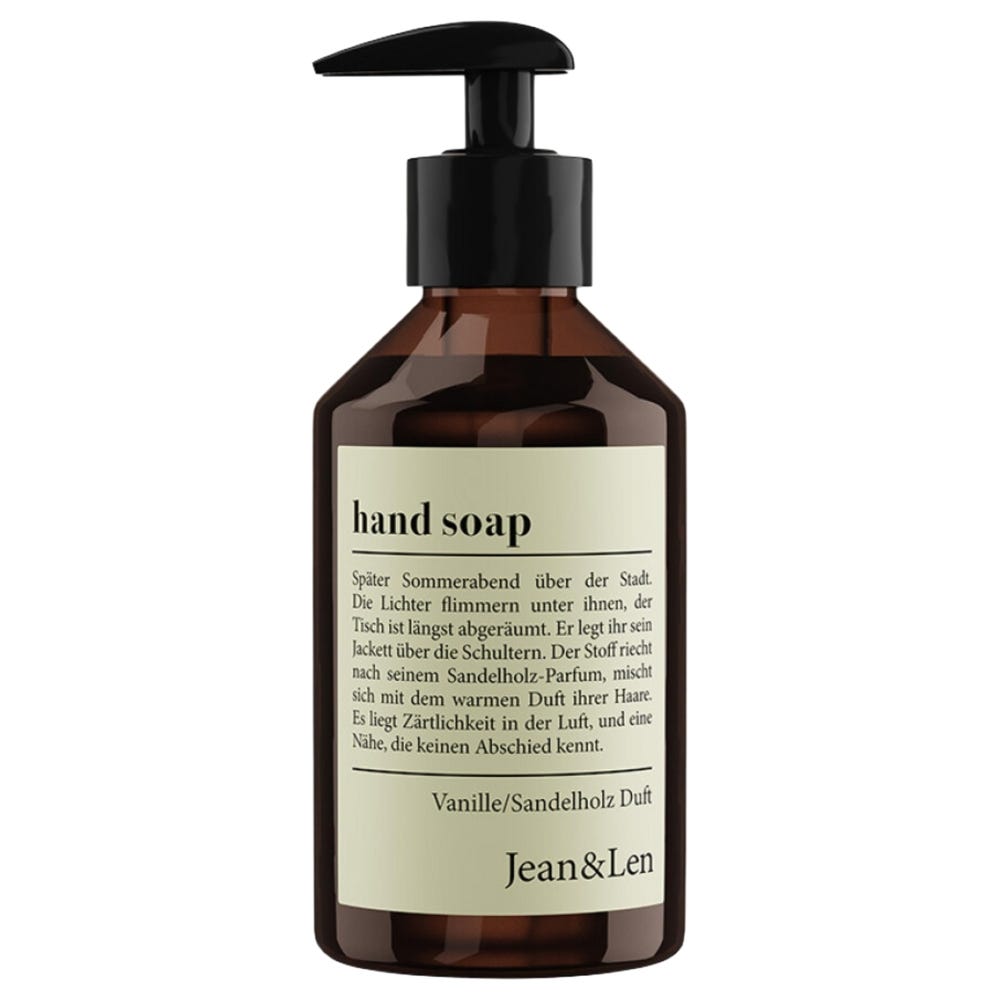 Jean & Len Hand Soap Vanille/Sandelholz 250 ml