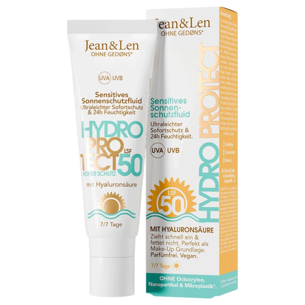 Jean & Len  Sensitives Sonnenschutz Hydro LSD50+ 50 ml